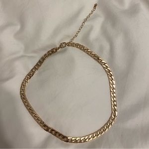 Chunky Gold Coloured Chain Link Necklace